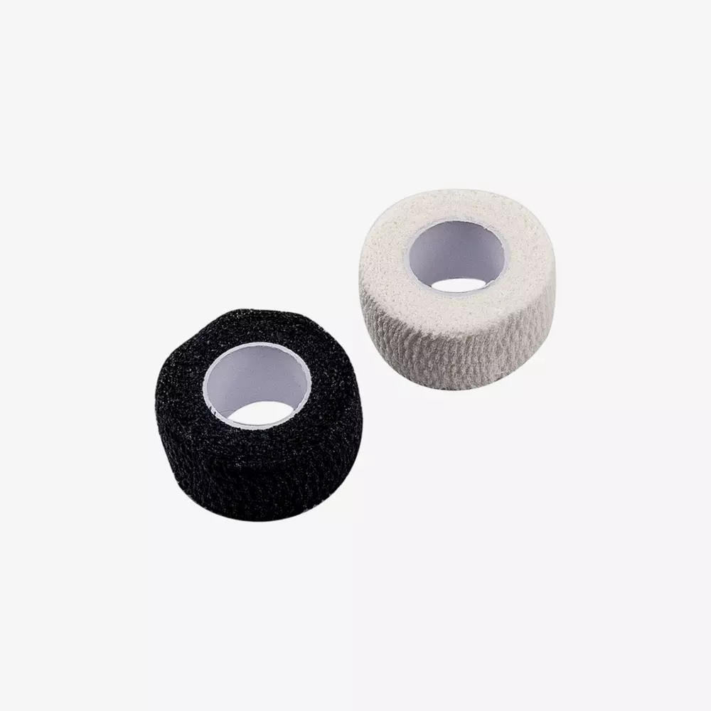Adhesive Golfer's Tape -  2 Pack: 1 Black & 1 White Roll - Image 2