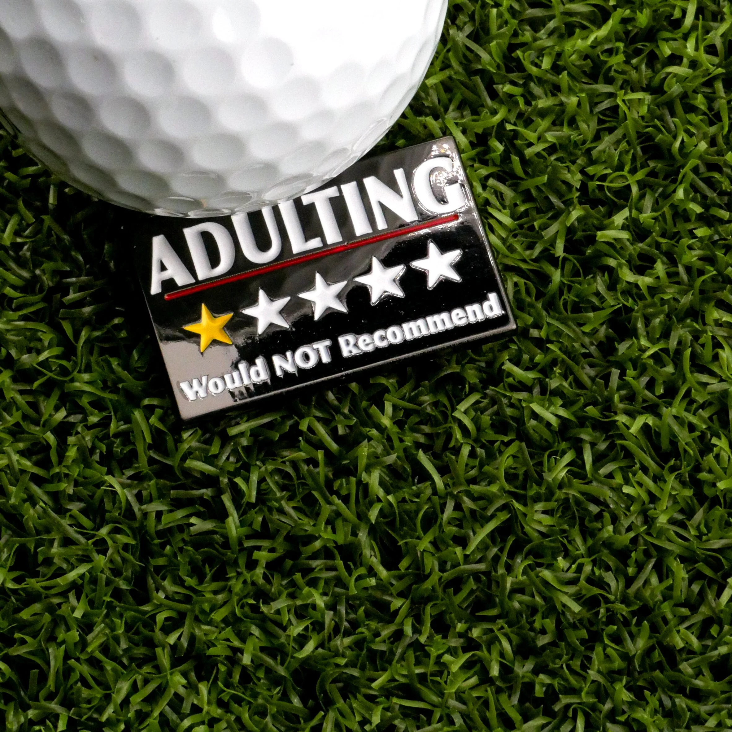 Adulting Sucks Ball Marker - Image 2