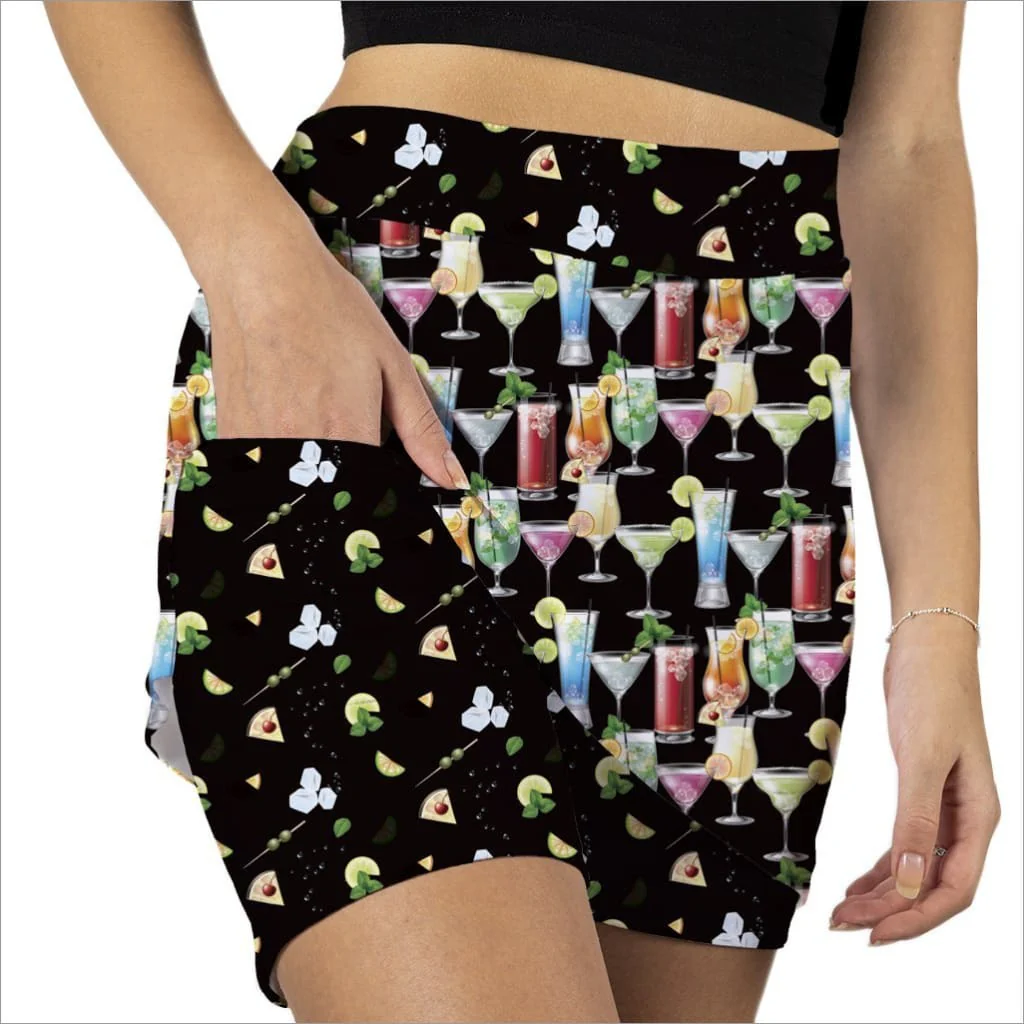 AFTER FIVE SKORTS WITH POCKETS - Image 3