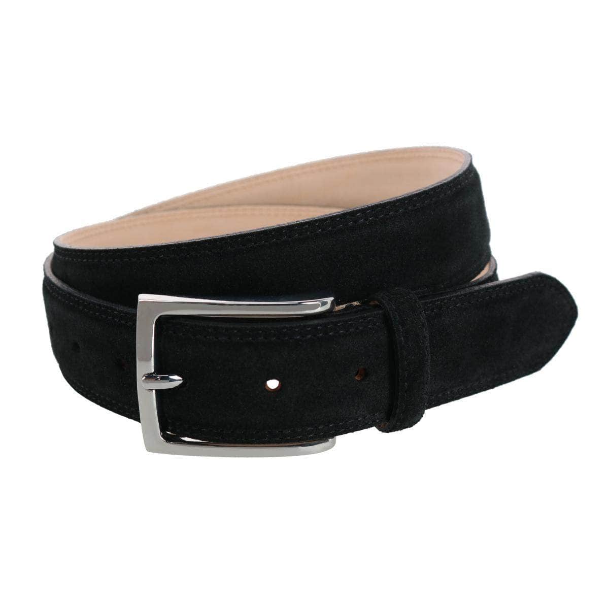 Armando Italian Suede 35mm Feathered Edge Belt - Image 2