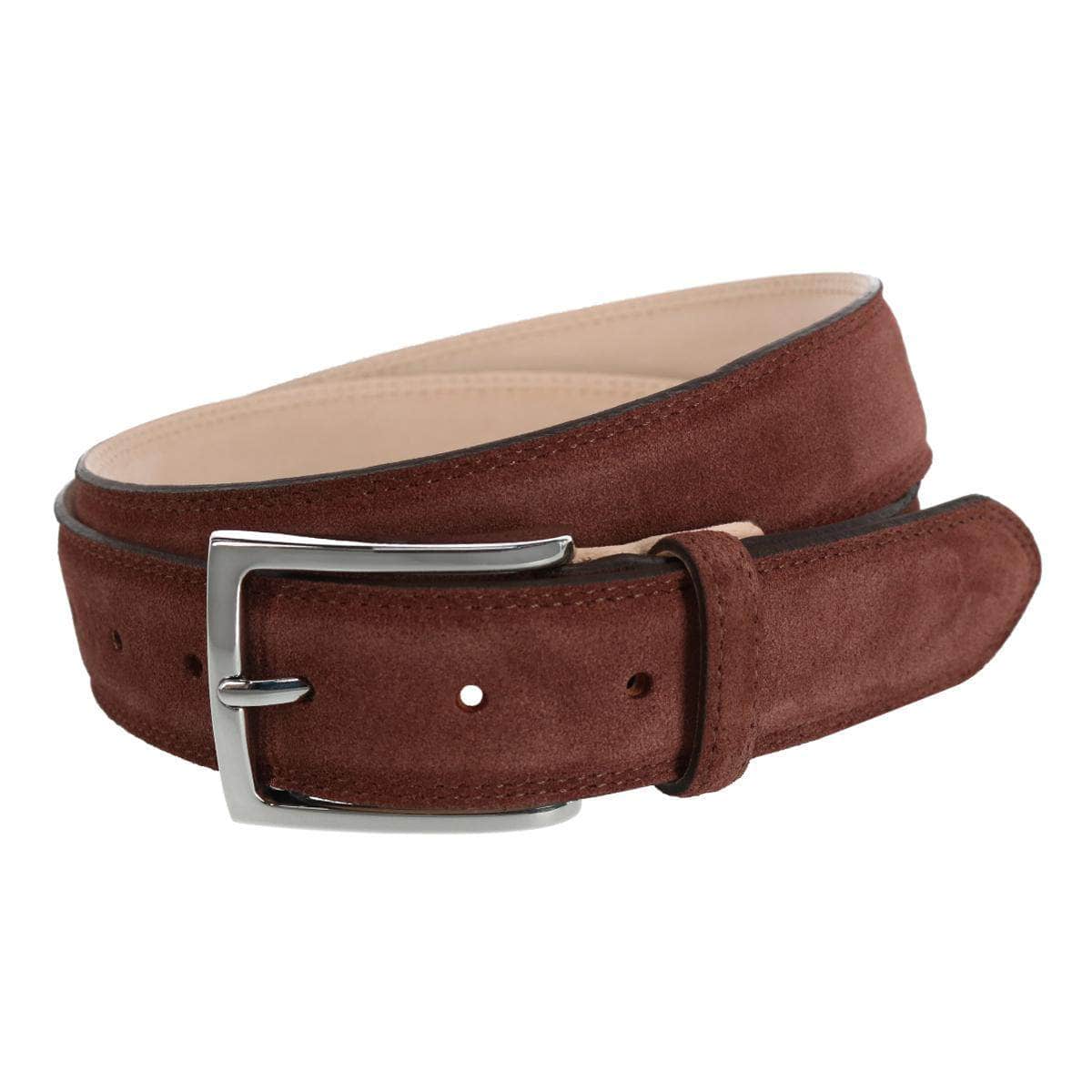 Armando Italian Suede 35mm Feathered Edge Belt - Image 4