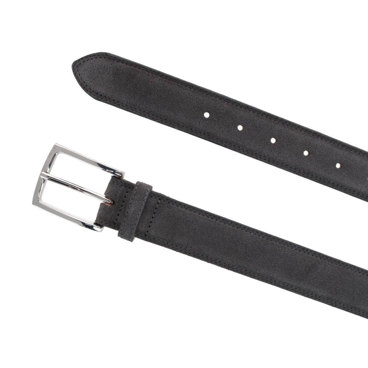 Armando Italian Suede 35mm Feathered Edge Belt - Image 8