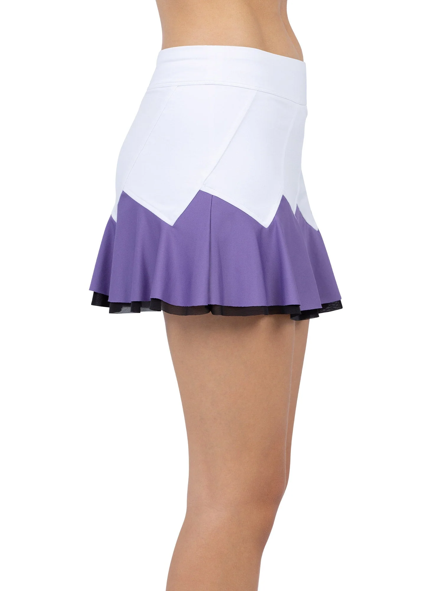 Baseline Butterfly Skirt - White/Lavender Combo - Image 4