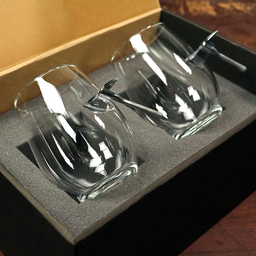 BenShot Fire Axe Glass - Maltese Cross - Image 8