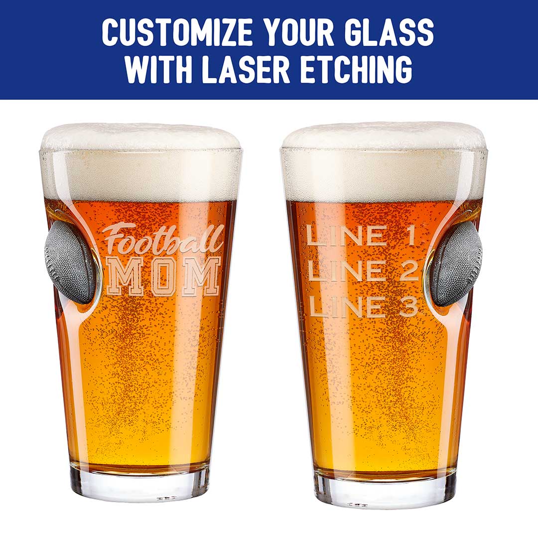 BenShot "Football Mom" Glasses - Image 4