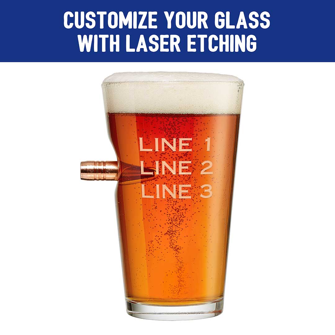 BenShot Pint Glass - 16oz - Image 3