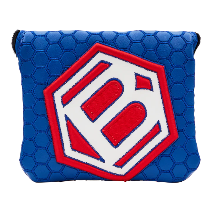 Bettinardi 2020 Jumbo Hex B Blue/Red Specialty Run Mallet Putter Headcover