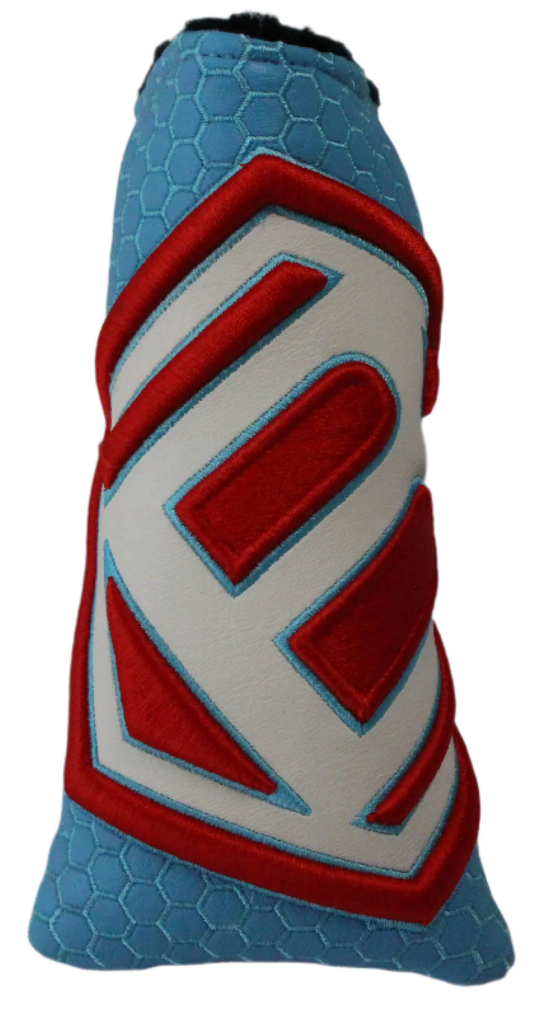 Bettinardi - 2022 Jumbo Hex B Specialty Run Blade Putter Headcover Blue/Red/White - Image 3