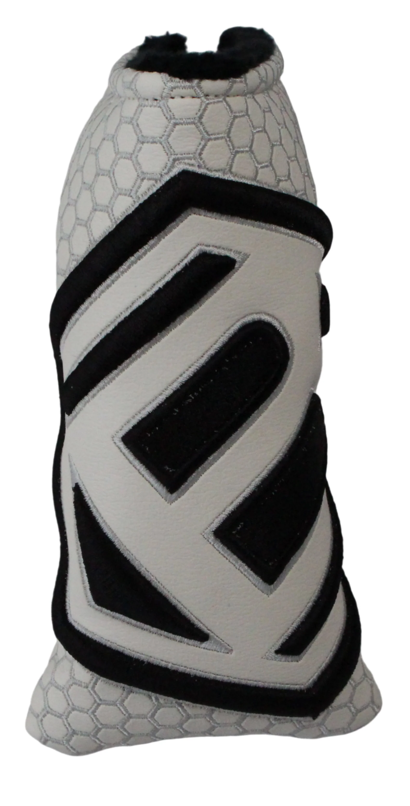 Bettinardi - 2022 Jumbo Hex B Specialty Run Blade Putter Headcover White/Black - Image 3