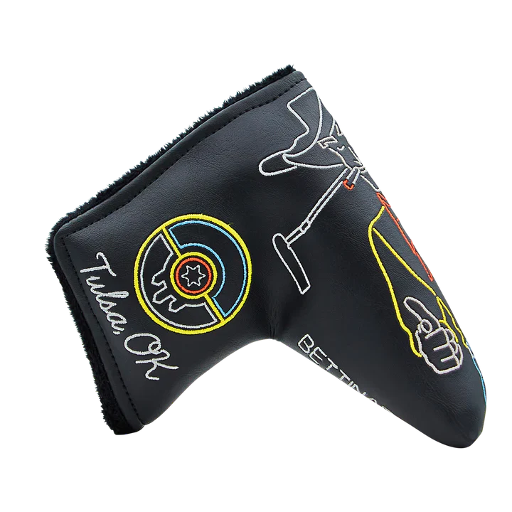 Bettinardi - 2022 PGA Championship Oklahoma Neon Blade Putter Headcover - Image 4