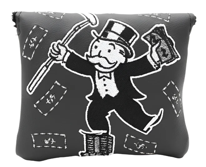 Bettinardi - 2023 Bettinardi x MONOPOLY Blackout Stacked Cash Mid-Square Mallet Putter Headcover