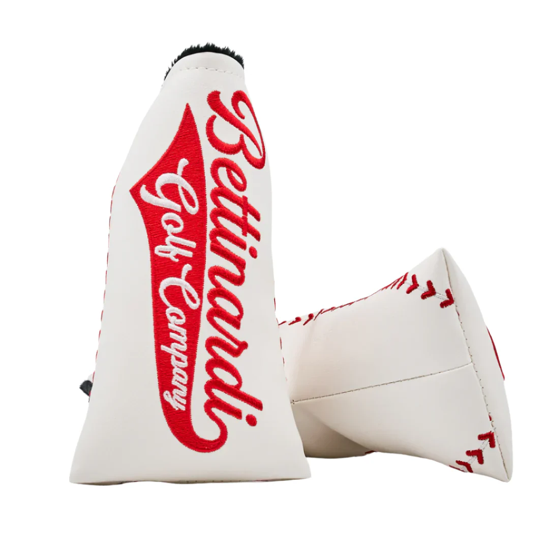 Bettinardi 2023 Rawlings " The Cleanup Hitter" Limited Run SS9 Putter - Wood & Leather Insert - Image 9