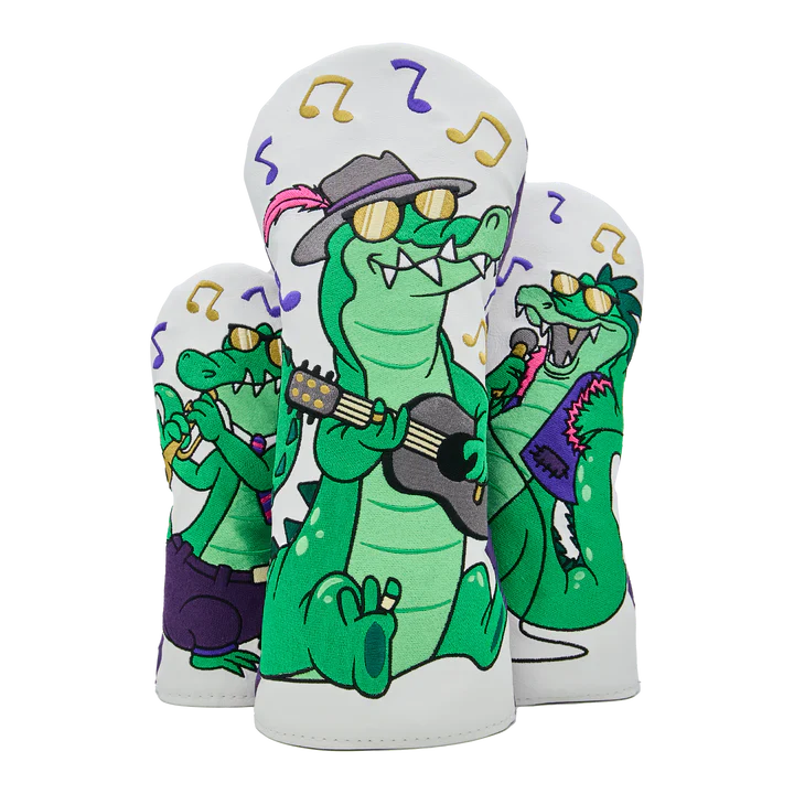 Bettinardi - 2024 Limited Release Mardi Gras Alligator Jazz Band Driver & Wood Headcover Set