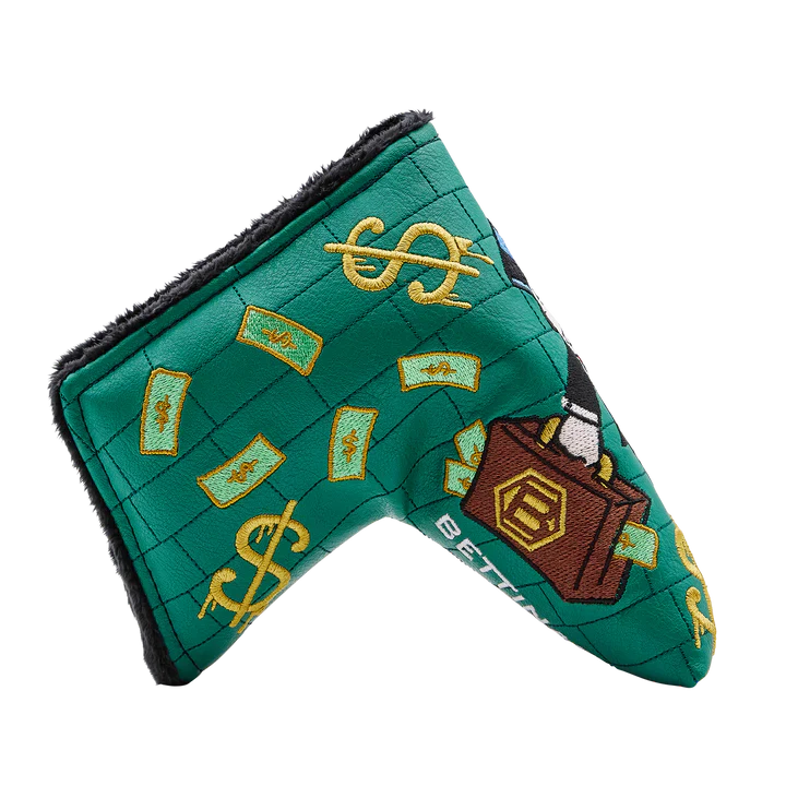 Bettinardi - Bettinardi x Monopoly Mr. Monopoly Money Thief Blade Putter Headcover - Image 3
