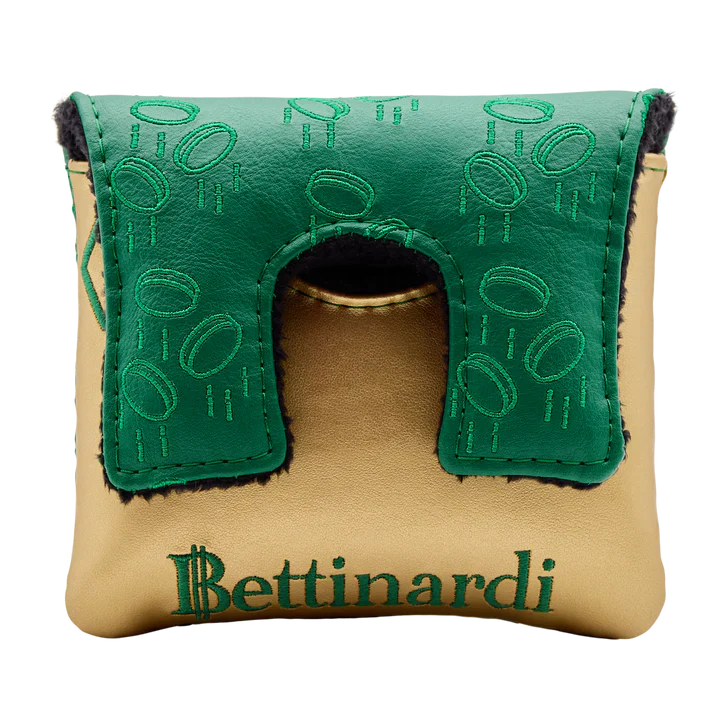 Bettinardi Gangster Cat Throne of Gold Center Shafted Mallet Putter Headcover - Image 2