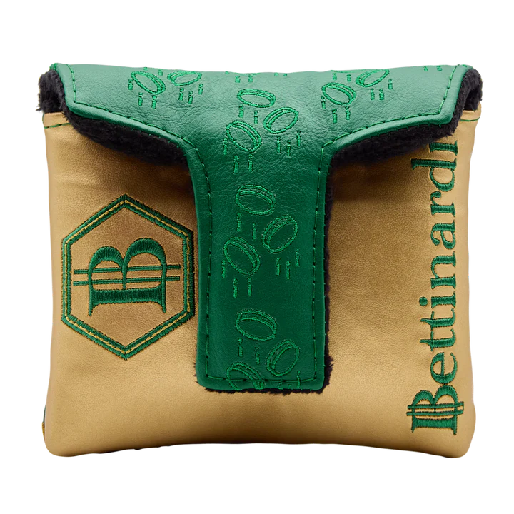 Bettinardi Gangster Cat Throne of Gold Mallet Putter Headcover - Image 2
