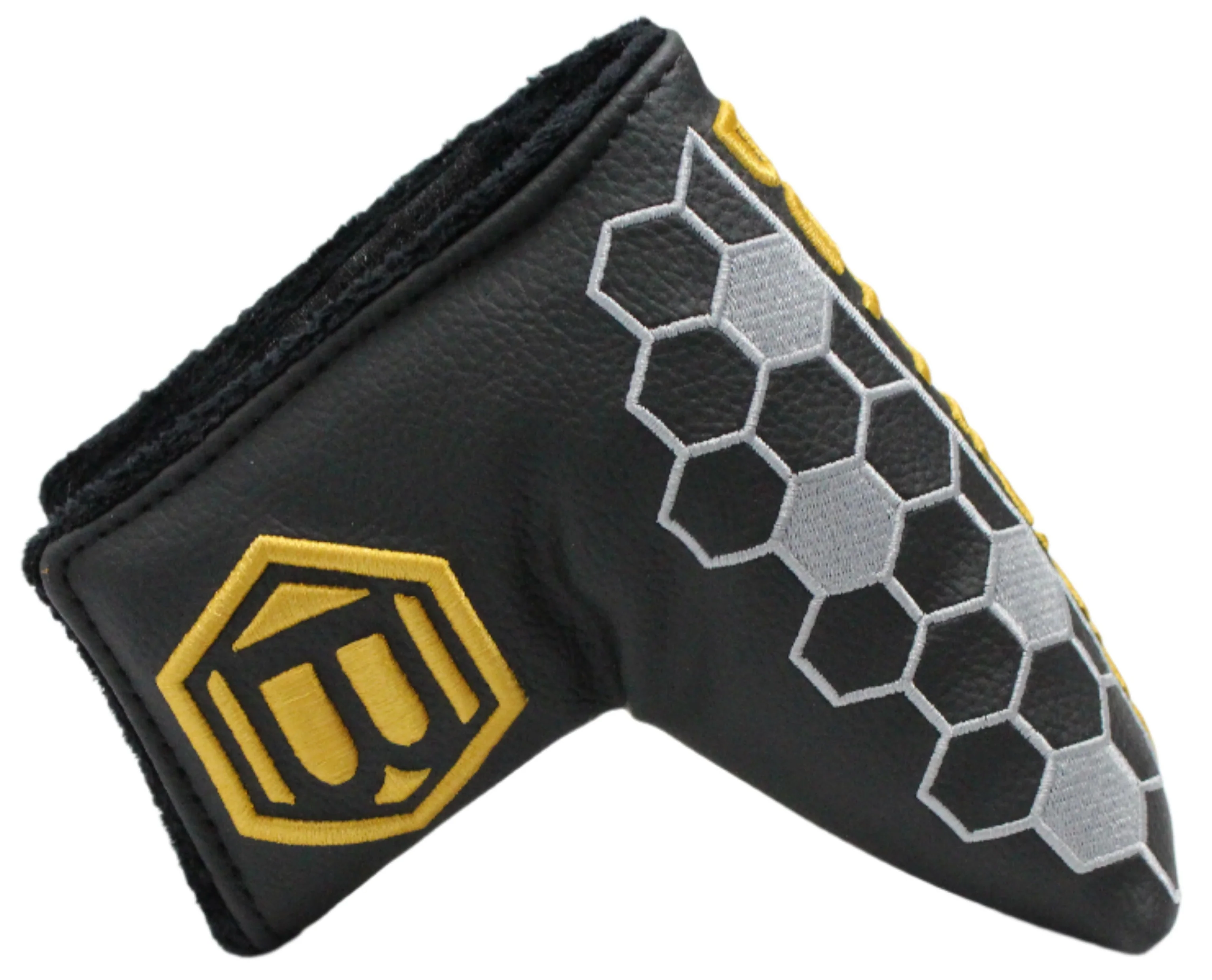 Bettinardi - Limited Run Yellow/Black Honeycomb Pattern Blade Putter Headcover - Image 2