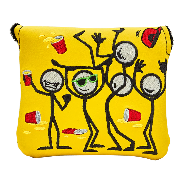 Bettinardi - 2022 Party On! Yellow Crowd Surfing Mallet Headcover