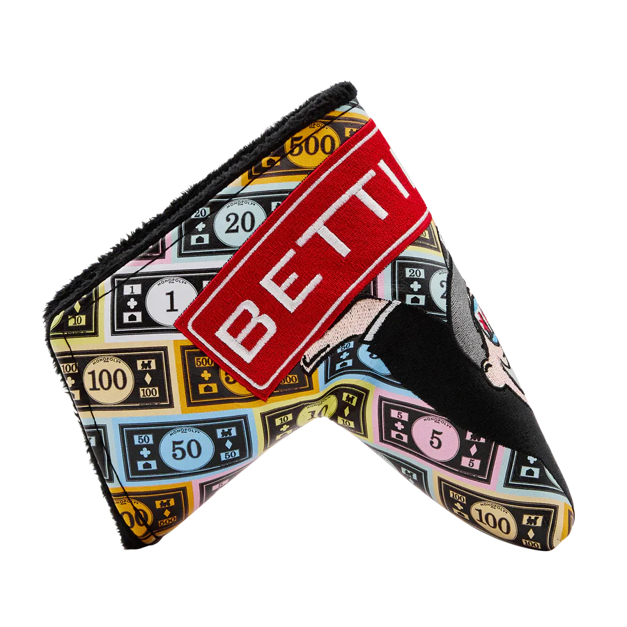 Bettinardi x Monopoly Chi Town Mr. Monopoly Blade Putter Headcover - Image 4