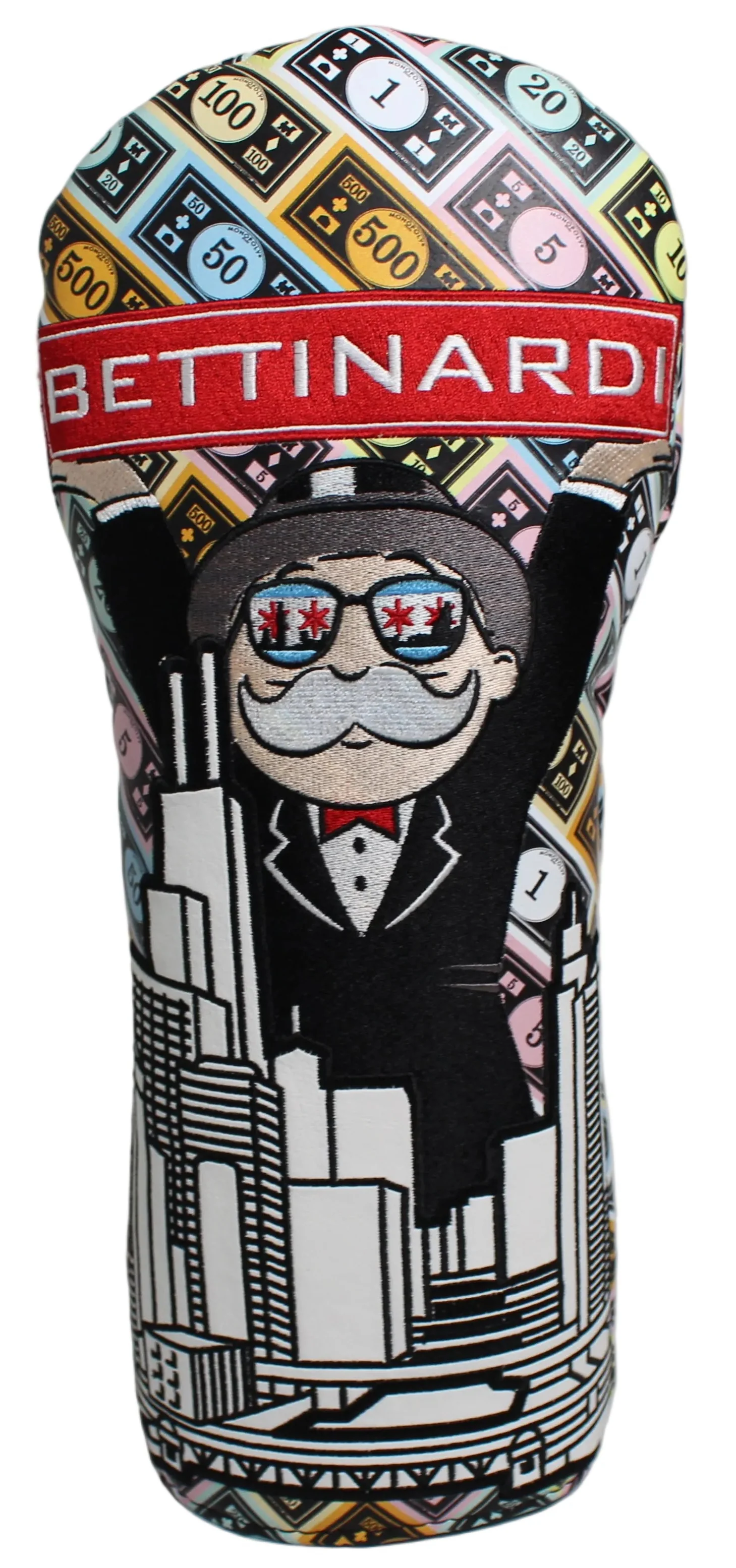 Bettinardi x Monopoly Chi Town Mr. Monopoly Driver Headcover