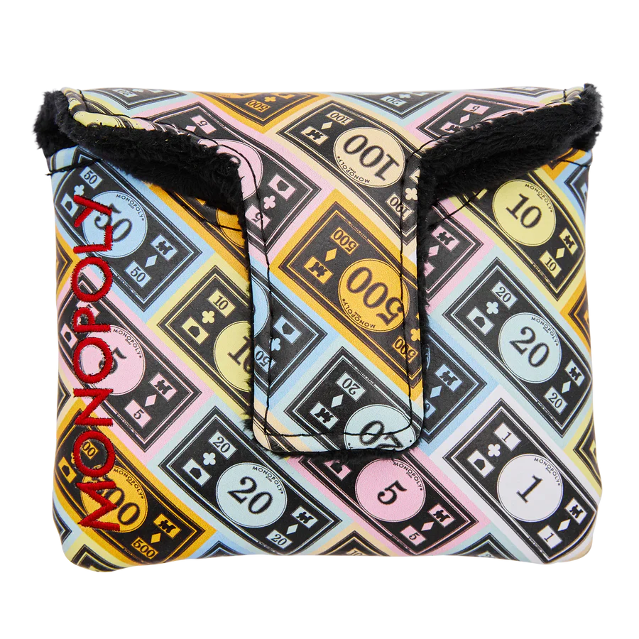 Bettinardi x Monopoly Chi Town Mr. Monopoly Mallet Putter Headcover - Image 2