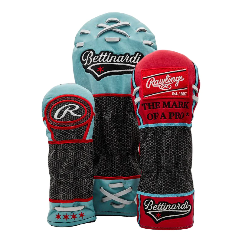 Bettinardi x Rawlings Blue Glove Wood Headcover Set - Image 2