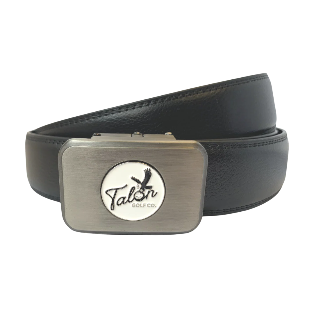 Black Eagle Leather Belt w/ Magnetic Ball Marker