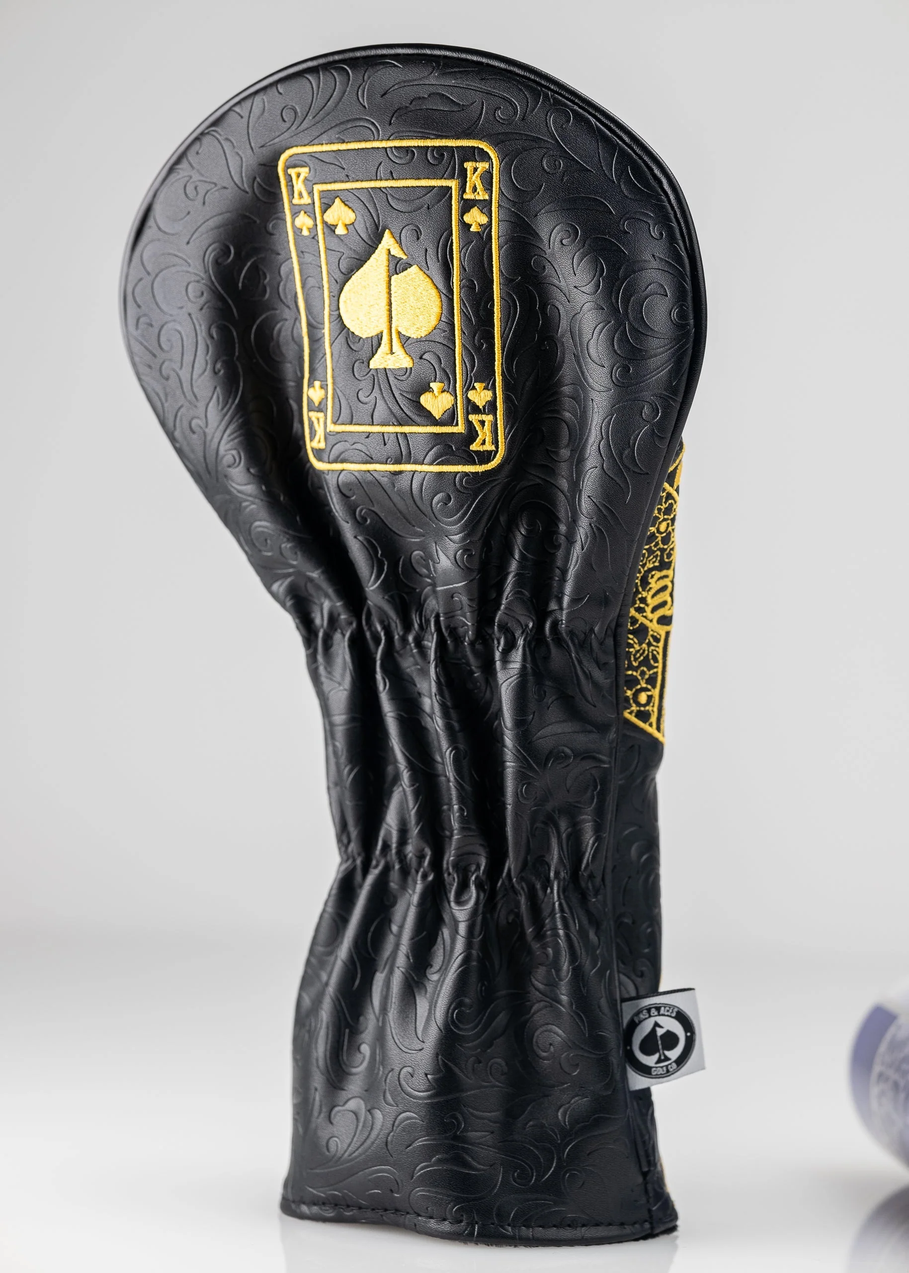 Black/Gold King of Spades - Driver Cover - Image 10