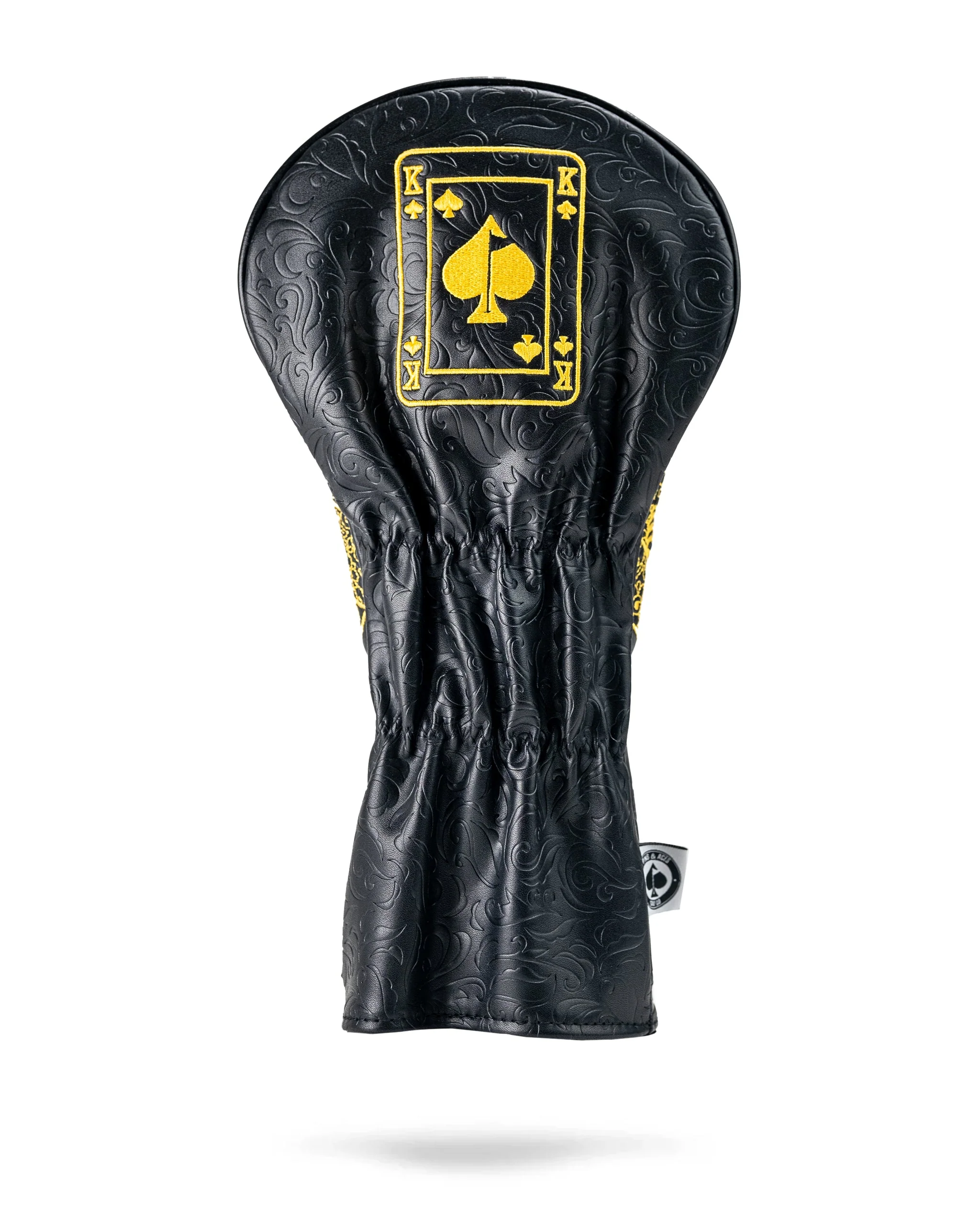 Black/Gold King of Spades - Driver Cover - Image 11