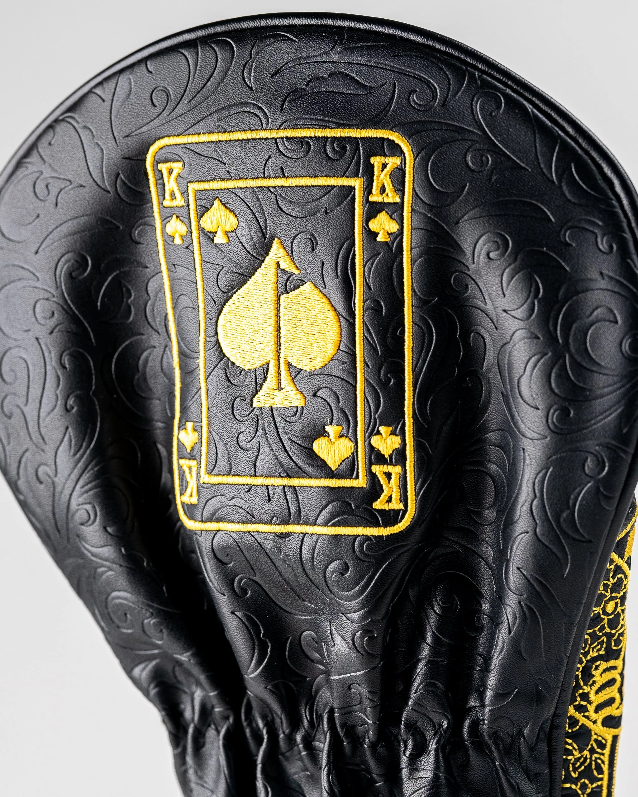 Black/Gold King of Spades - Driver Cover - Image 13