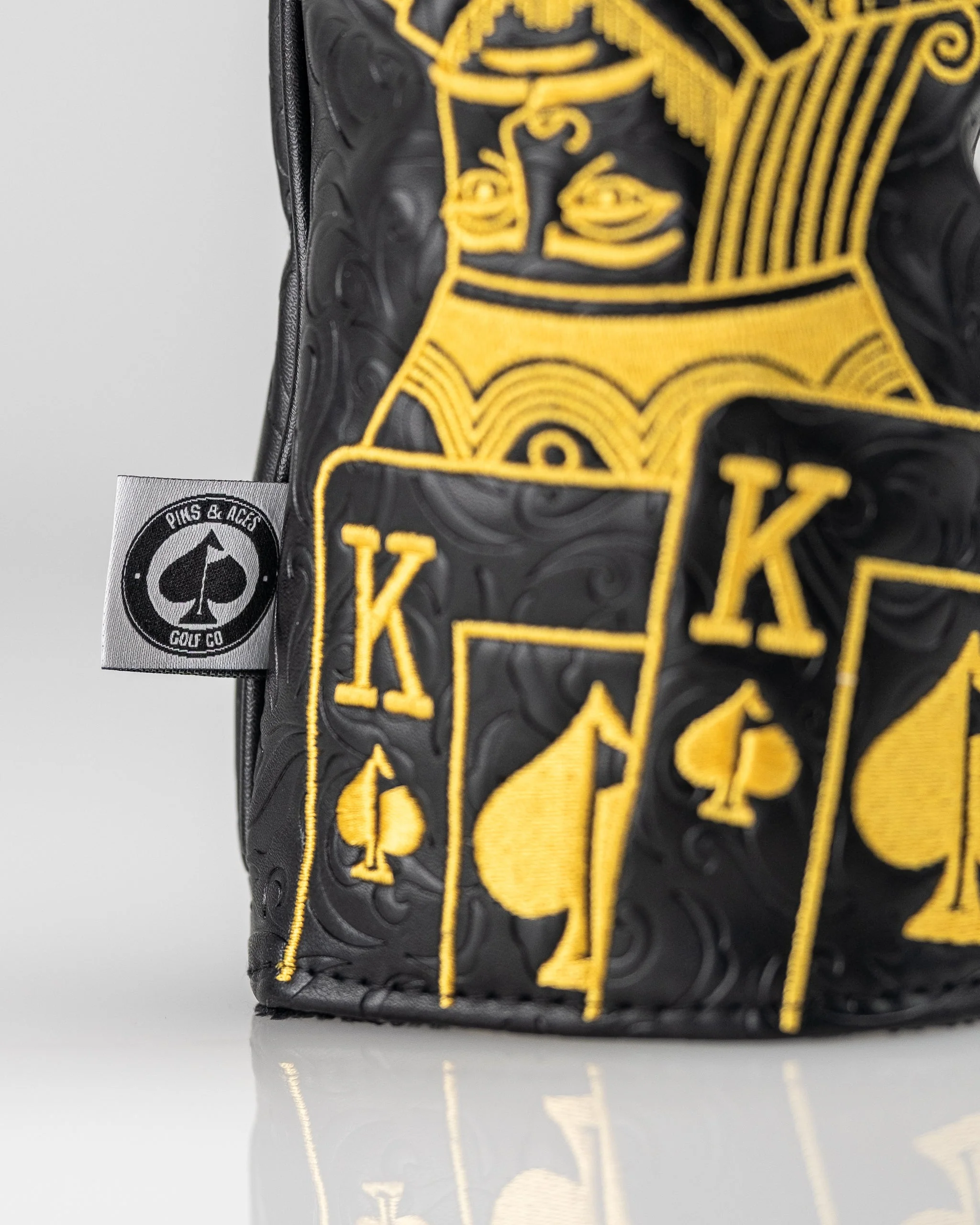 Black/Gold King of Spades - Driver Cover - Image 14