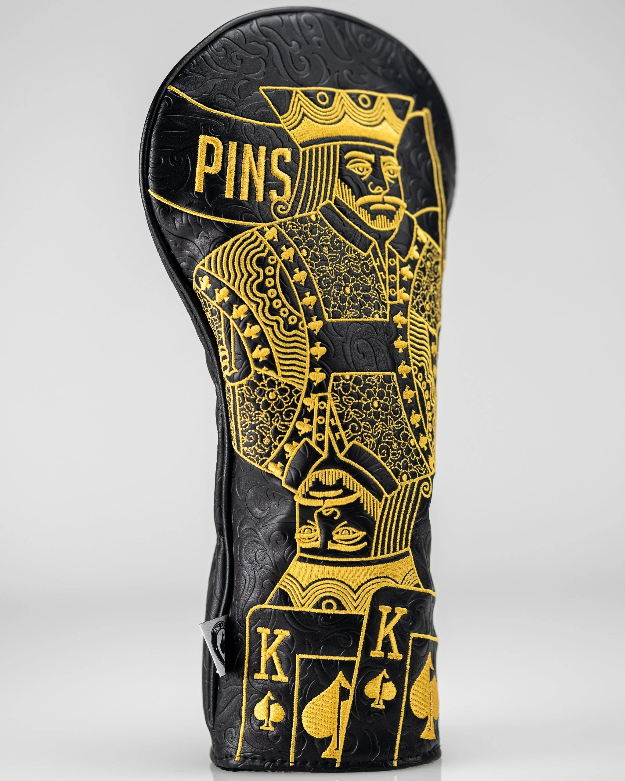 Black/Gold King of Spades - Driver Cover - Image 16