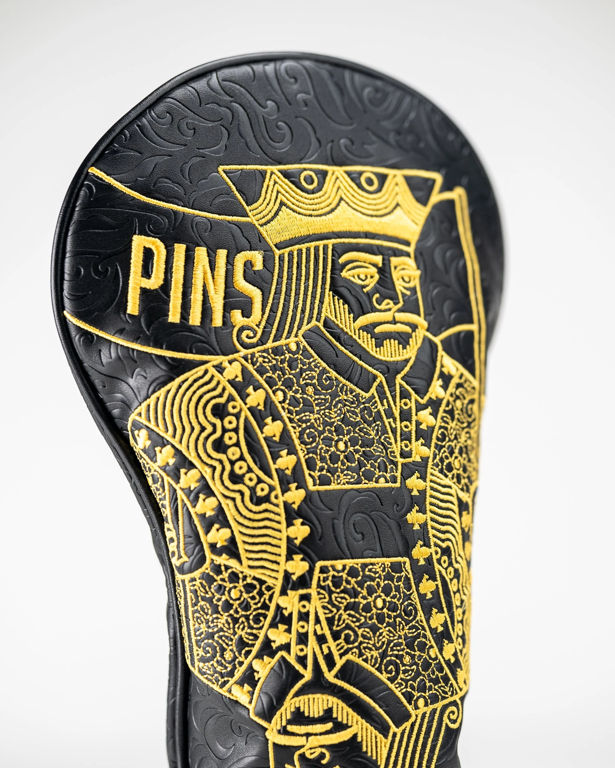 Black/Gold King of Spades - Driver Cover - Image 4