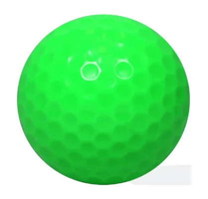 Black Light Green Golf Balls - New