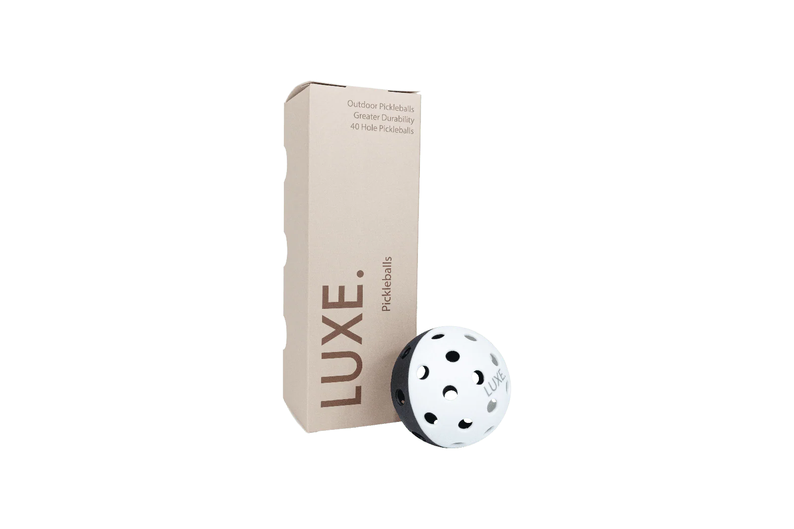 Black & White Pickleballs - Pack of 3 - Image 3