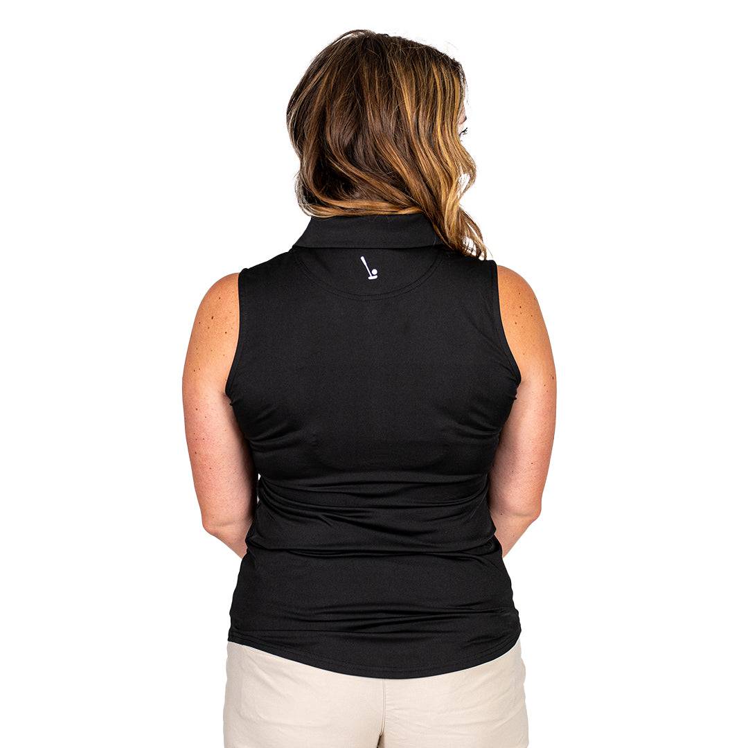 Black Women's (Sleeveless) Polos - Image 4