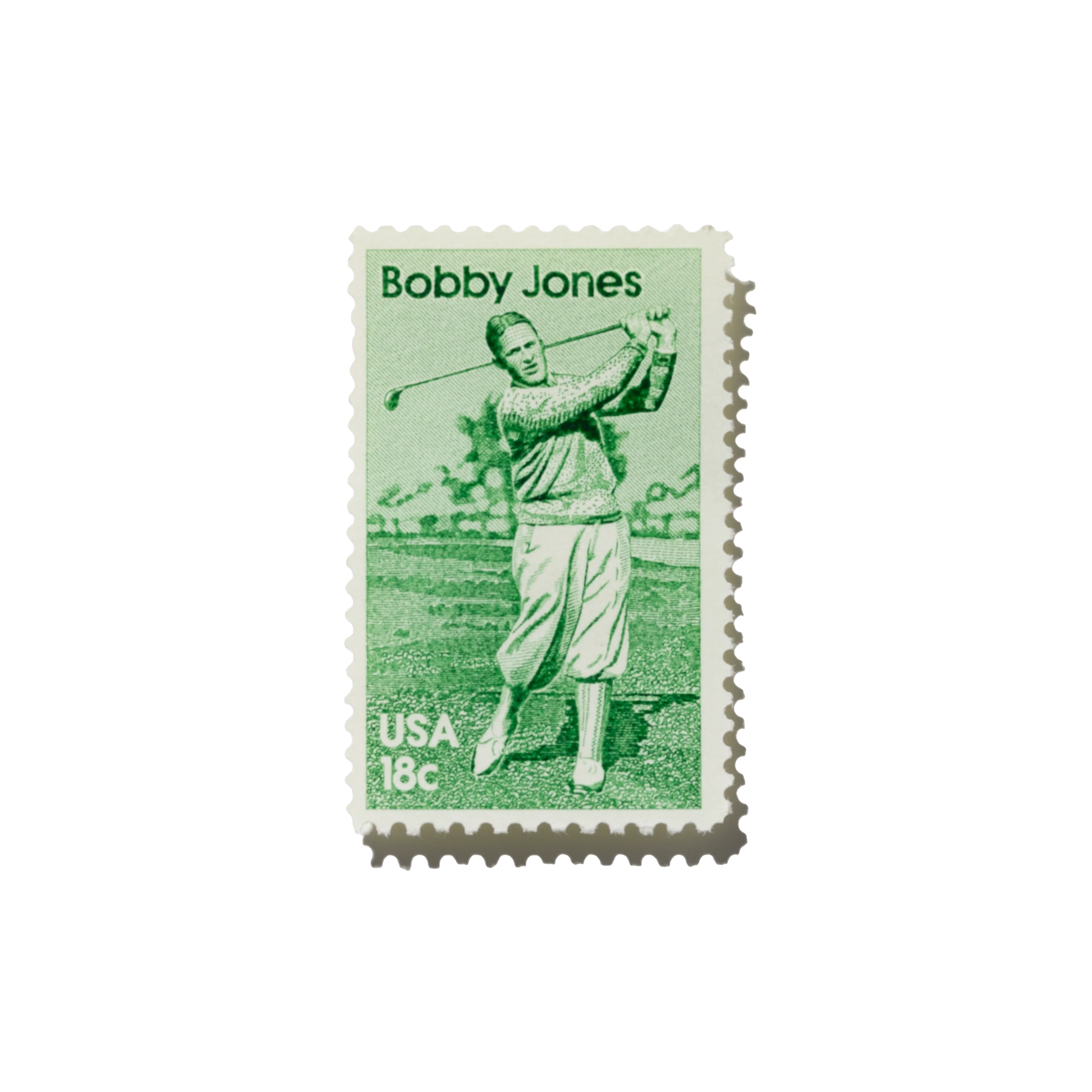 Bobby Jones Stamp (Green) - Image 3