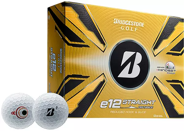 Bridgestone e12 Straight Distance 2025 White Golf Balls - Image 2