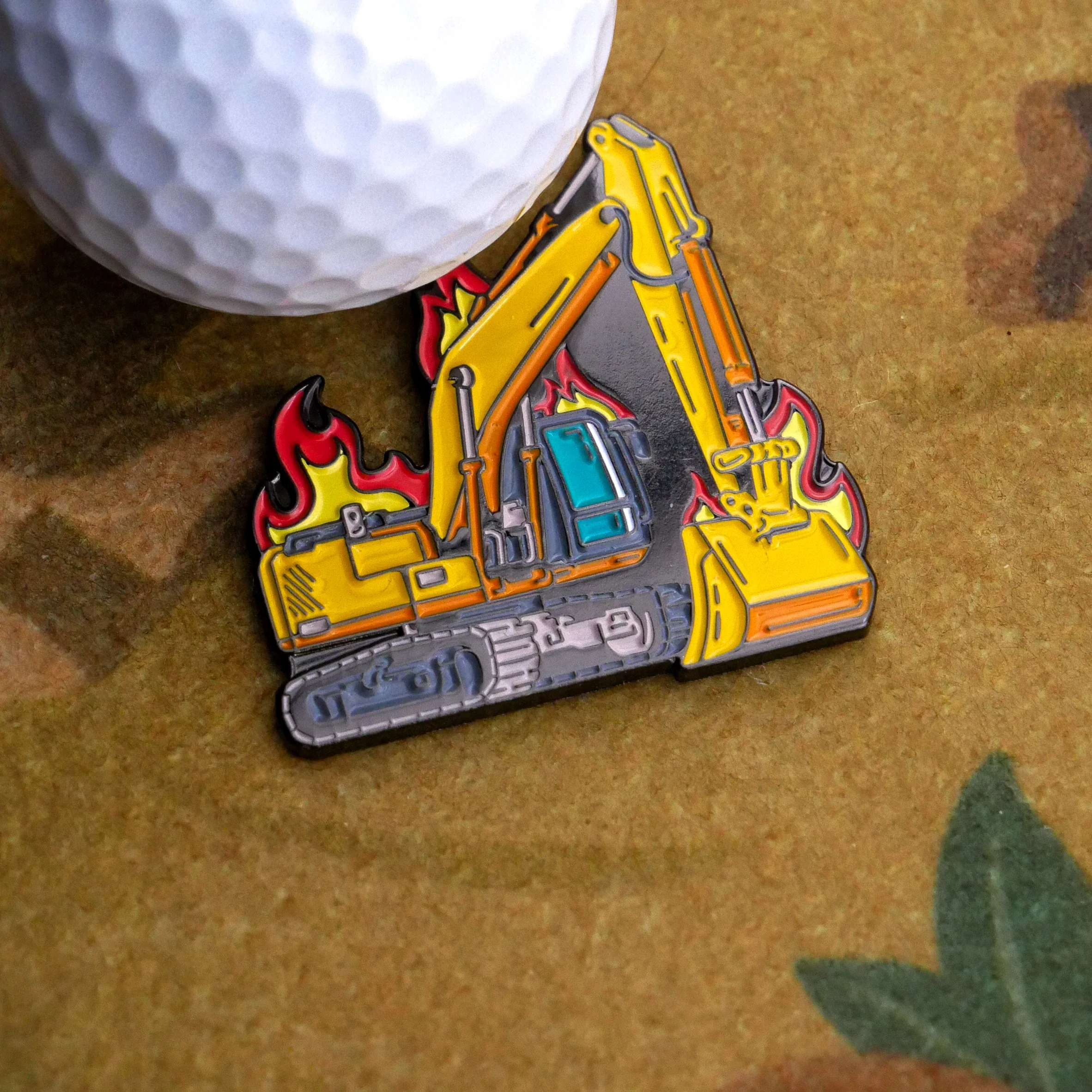 Burnt Out Digger Ball Marker - Image 2