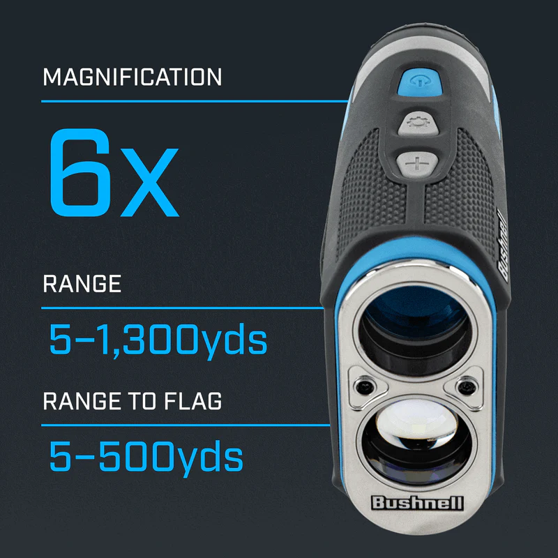 Bushnell - TOUR HYBRID Rangefinder - Grey/Blue/Silver - Image 3
