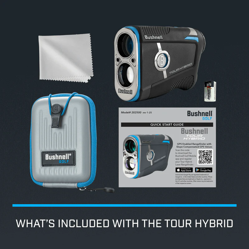 Bushnell - TOUR HYBRID Rangefinder - Grey/Blue/Silver - Image 4