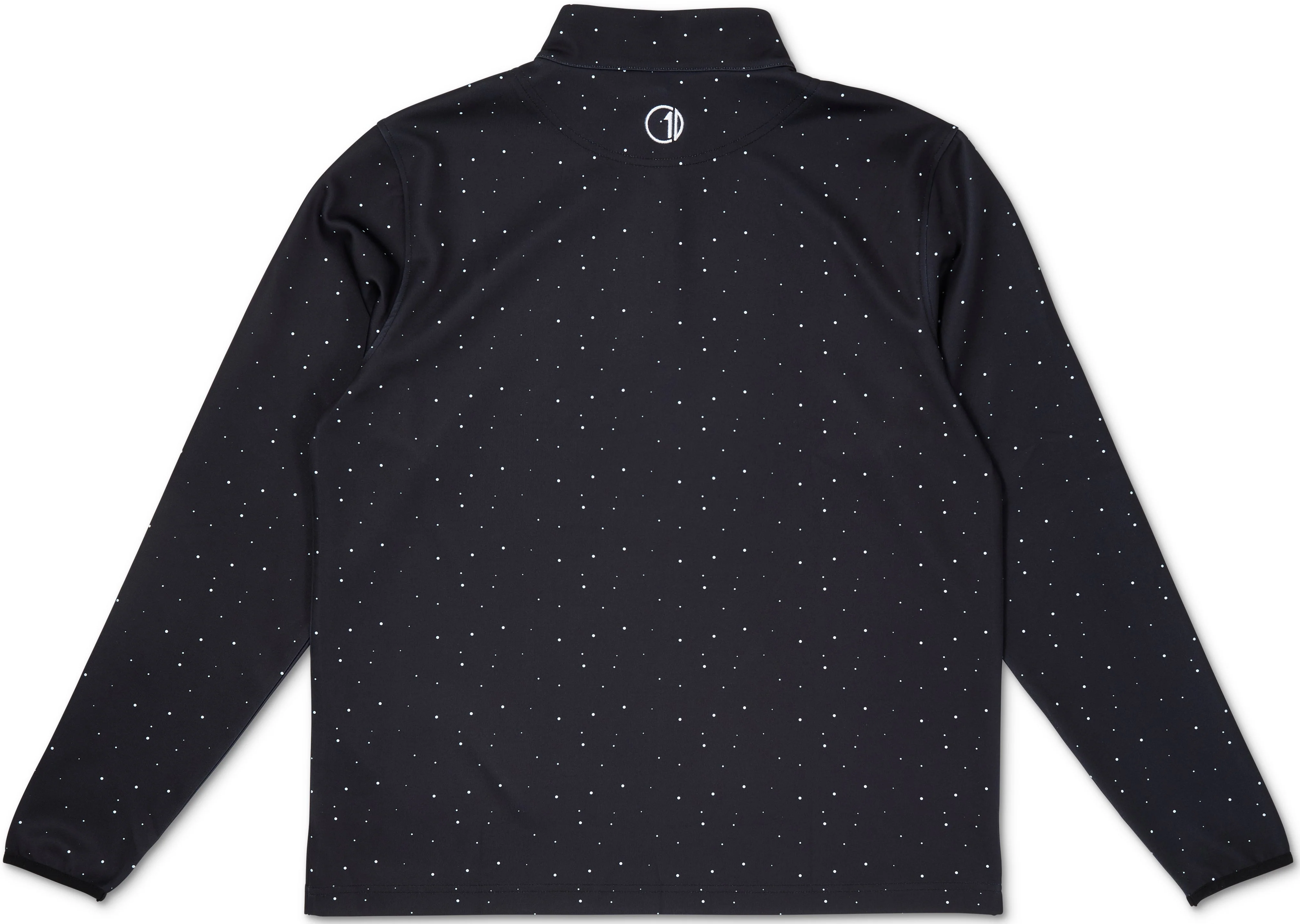 C1D Q-Zip Pullover - Black Splatter - Image 2