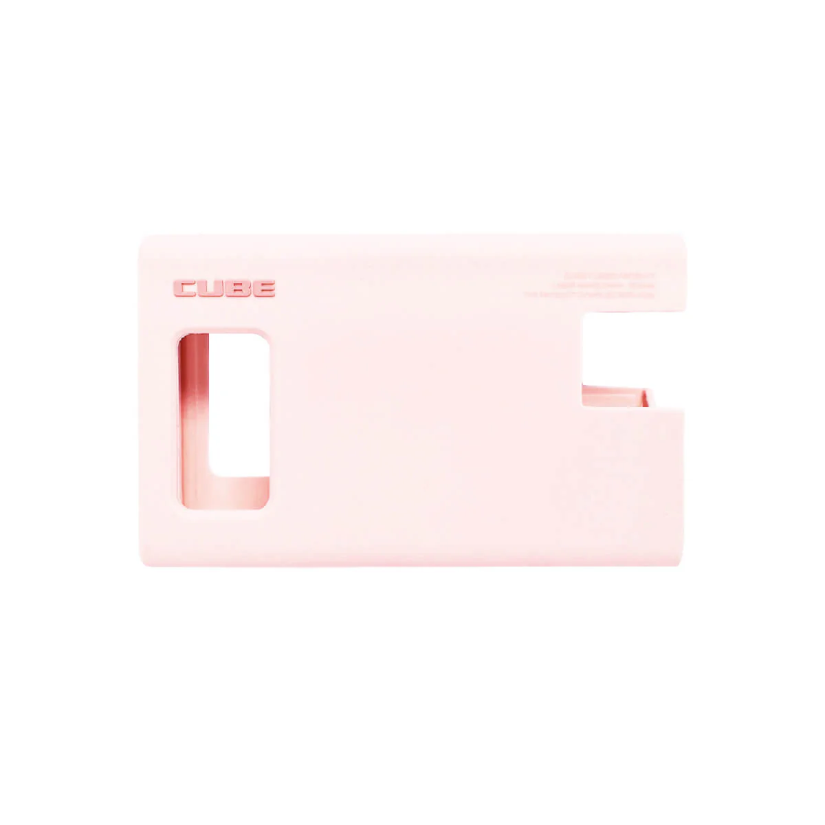 CaddyTalk CUBE Silicone Case (Chalk Pink) - Image 2