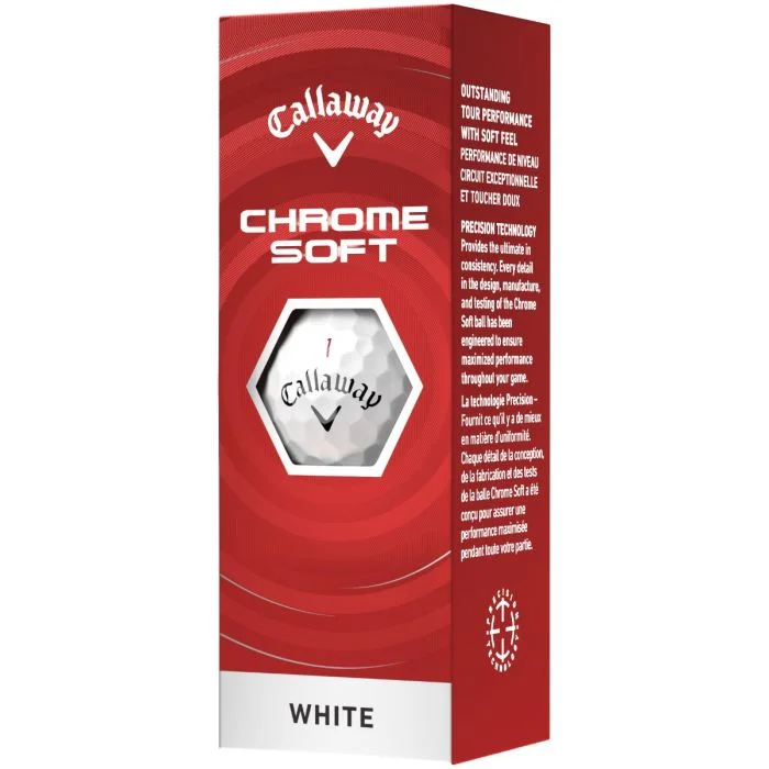 Callaway Chrome Soft White 2026 Golf Balls - Image 5