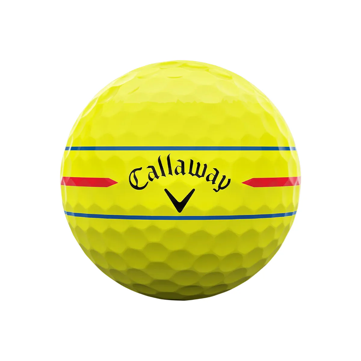 Callaway Chrome Soft Yellow 360 Triple Track 2026 Golf Balls - Image 3
