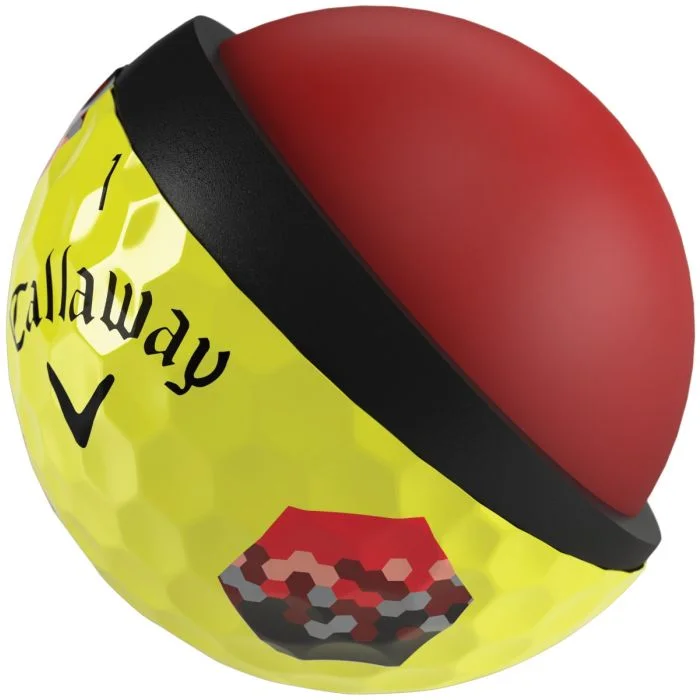 Callaway Chrome Soft Yellow TruTrack 2026 Golf Balls - Image 5