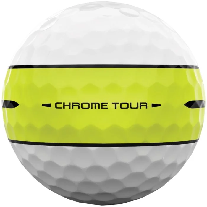 Callaway Chrome Tour 360 Yellow Stripe 2026 Golf Balls - Image 5