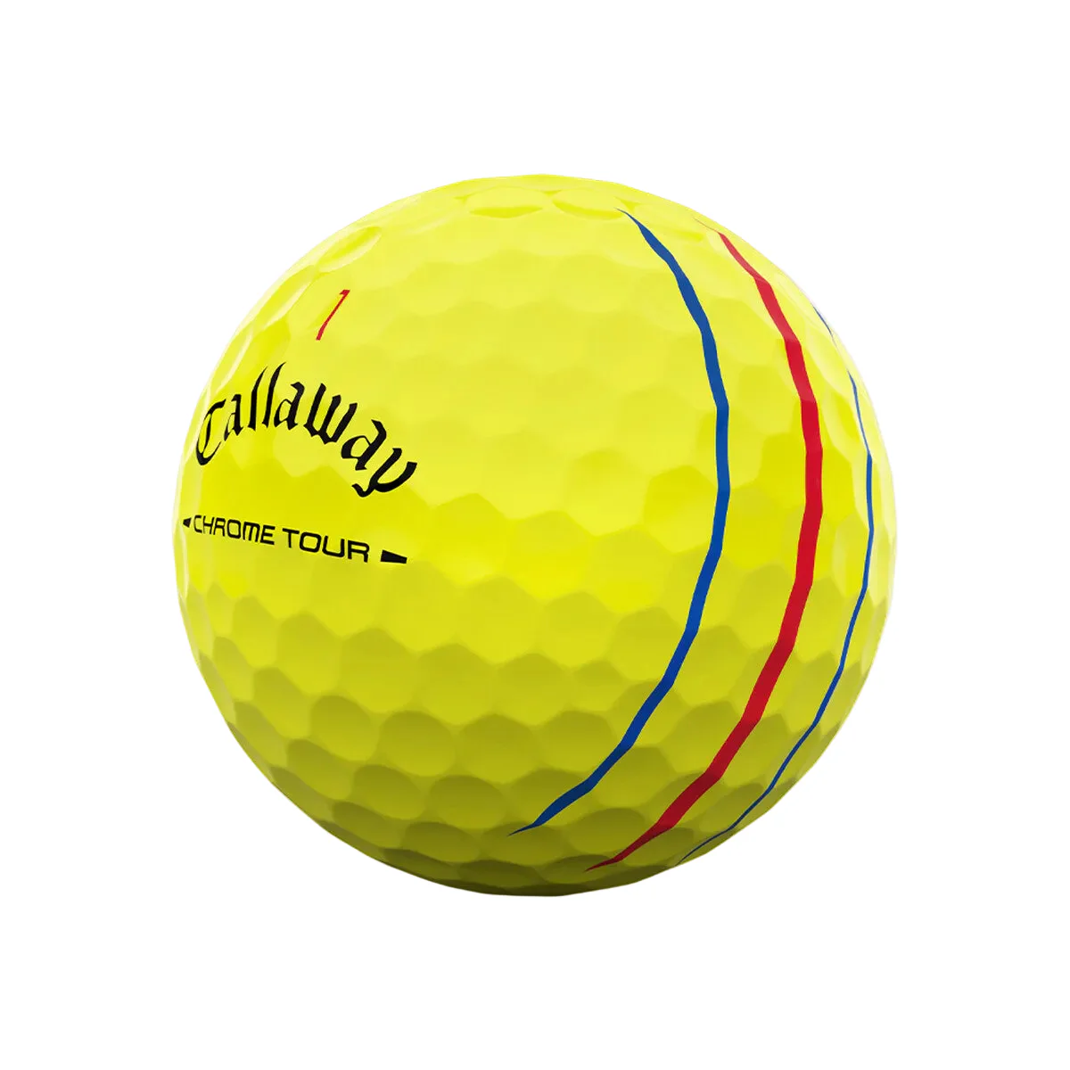 Callaway Chrome Tour Yellow Triple Track 2026 Golf Balls - Image 3