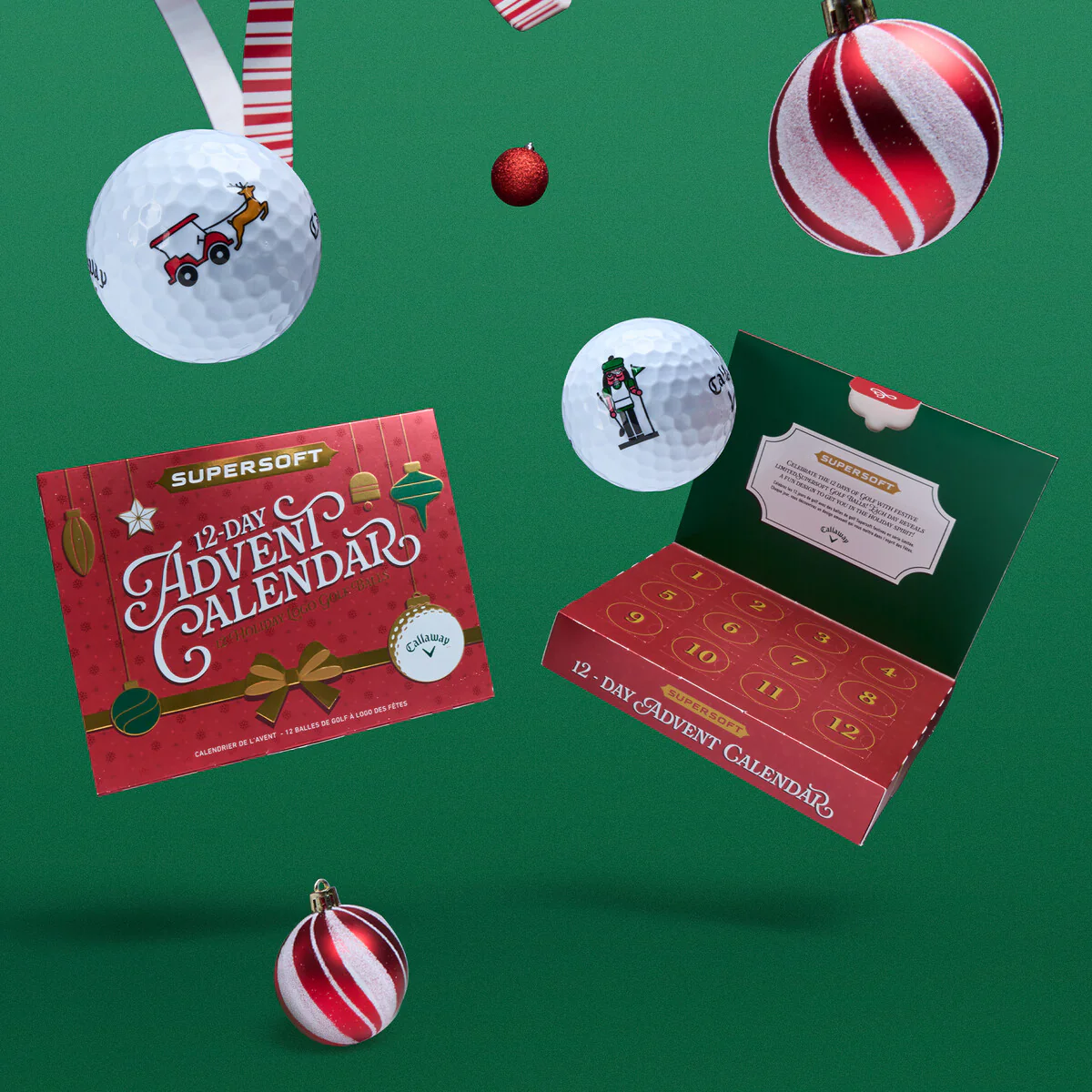 Callaway Supersoft 12-Day Advent Calendar 2025 Golf Balls - Image 2