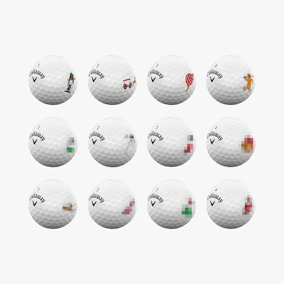 Callaway Supersoft 12-Day Advent Calendar 2025 Golf Balls - Image 7